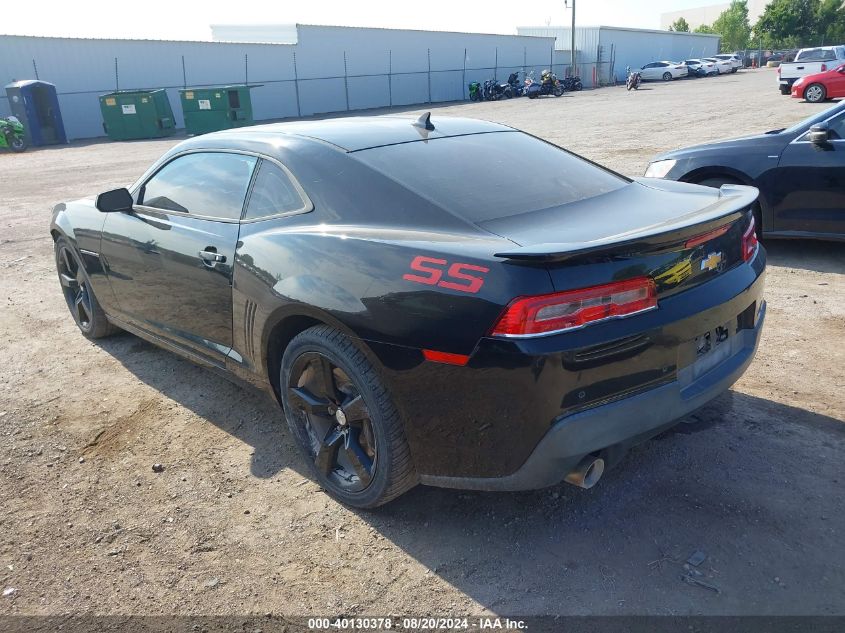 2014 Chevrolet Camaro Ss VIN: 2G1FJ1EJXE9215602 Lot: 40130378