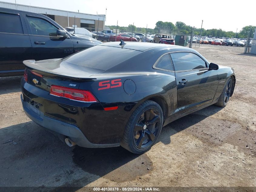 2014 Chevrolet Camaro Ss VIN: 2G1FJ1EJXE9215602 Lot: 40130378