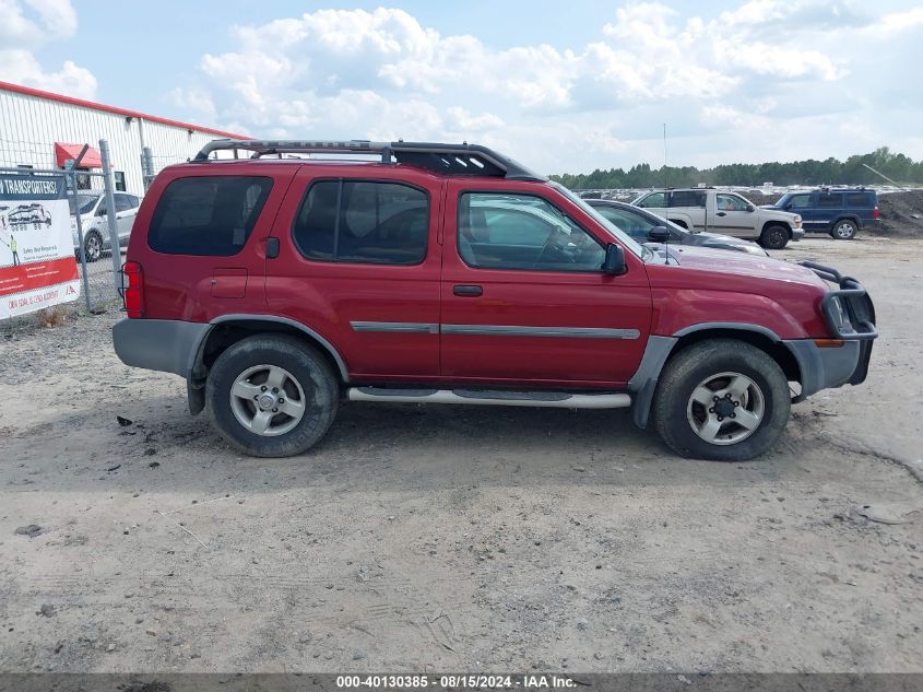 2004 Nissan Xterra Xe VIN: 5N1ED28Y24C667426 Lot: 40130385