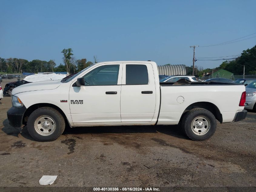 2017 Ram 1500 Tradesman Quad Cab 4X2 6'4 Box VIN: 1C6RR6FT3HS765373 Lot: 40130386