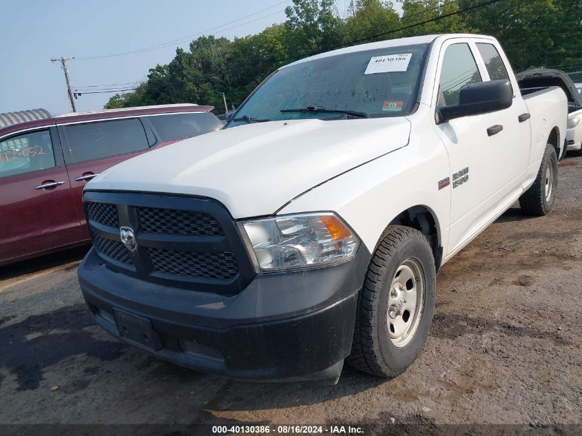 2017 Ram 1500 Tradesman Quad Cab 4X2 6'4 Box VIN: 1C6RR6FT3HS765373 Lot: 40130386