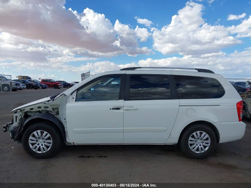 2012 Kia Sedona Lx VIN: KNDMG4C78C6486510 Lot: 40130403