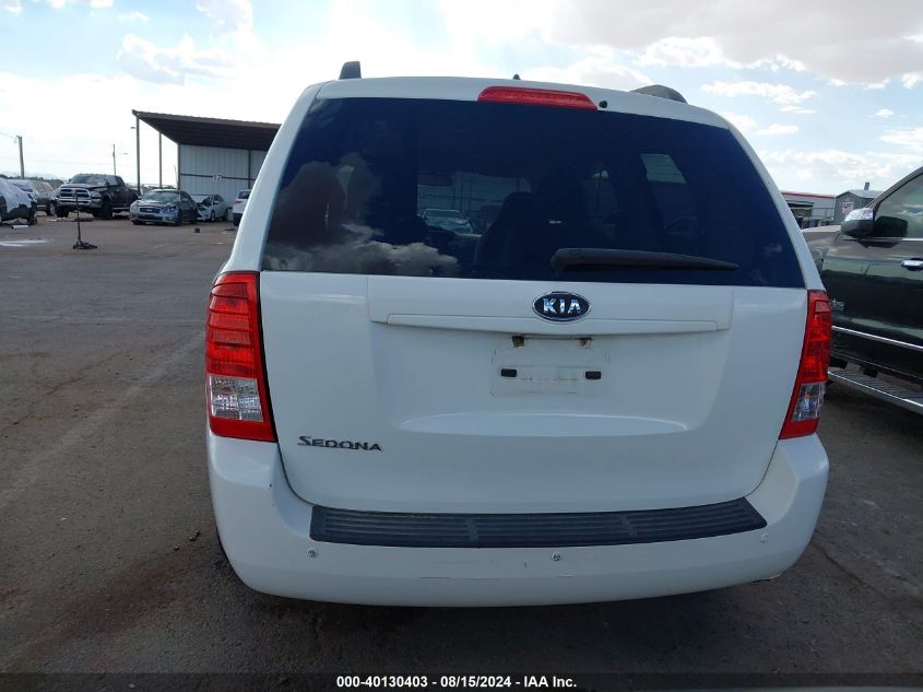 2012 Kia Sedona Lx VIN: KNDMG4C78C6486510 Lot: 40130403