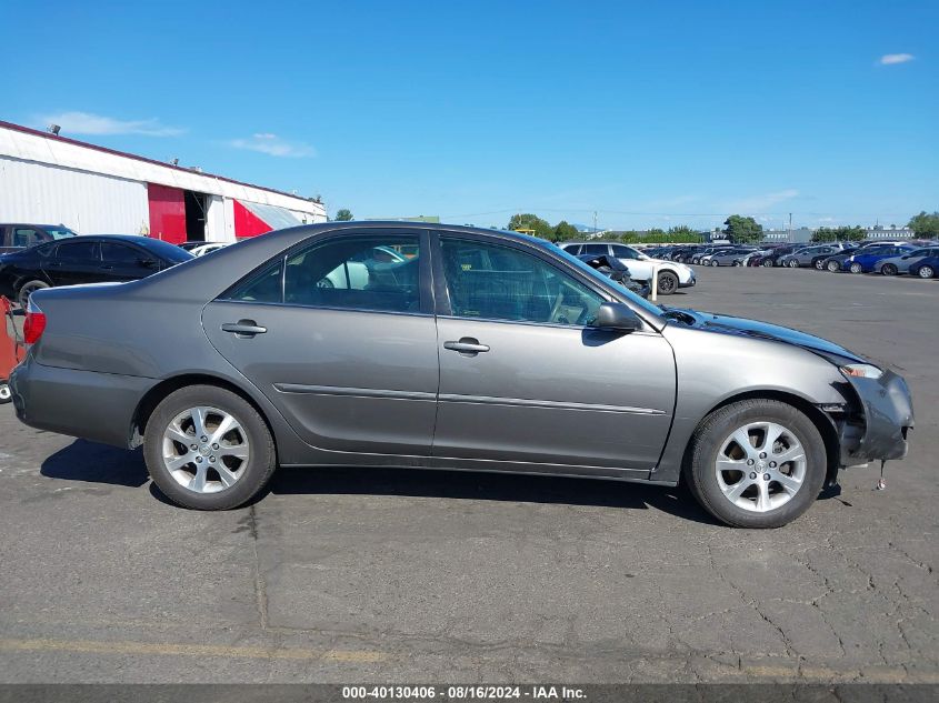 2005 Toyota Camry Xle VIN: 4T1BE30K85U517801 Lot: 40130406