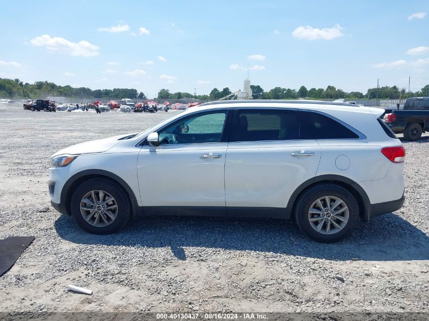 2017 KIA SORENTO 2.4L LX - 5XYPG4A34HG210245