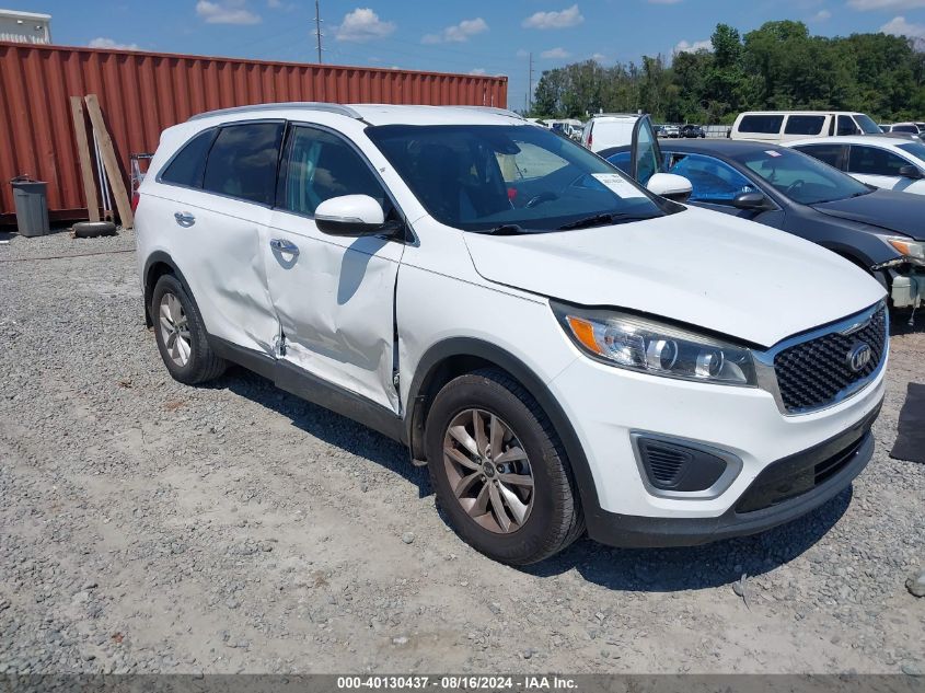 2017 KIA SORENTO 2.4L LX - 5XYPG4A34HG210245