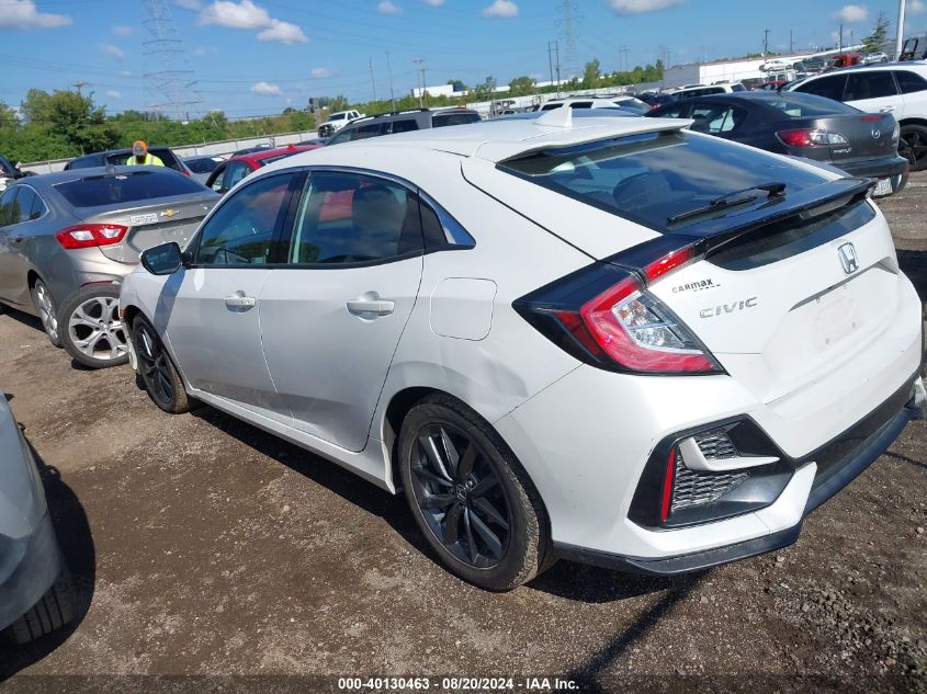 2020 Honda Civic Ex VIN: SHHFK7H62LU204406 Lot: 40130463