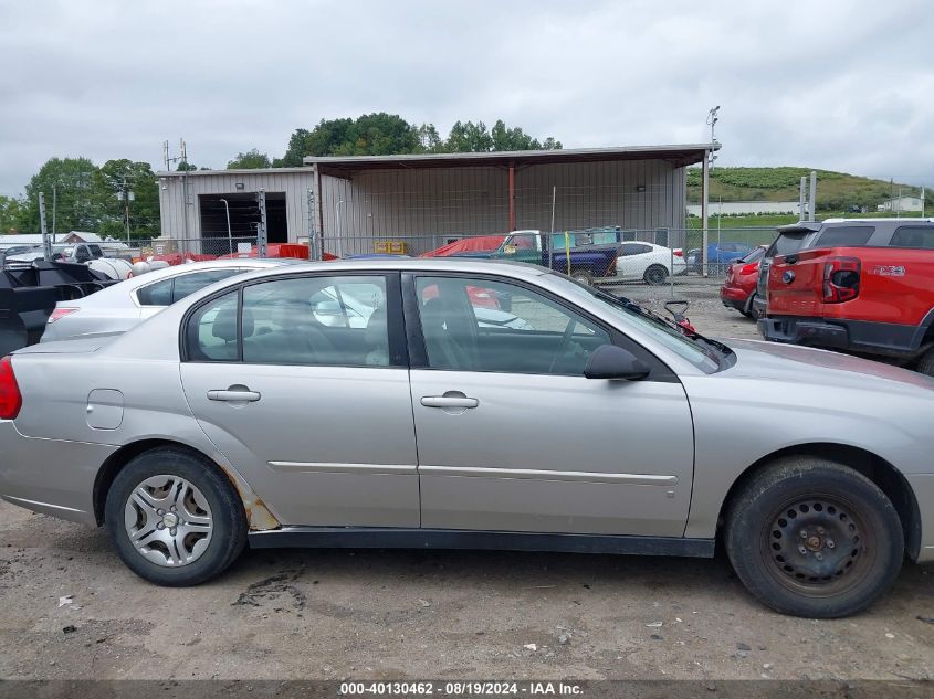 2007 Chevrolet Malibu Ls VIN: 1G1ZS58F87F290852 Lot: 40130462