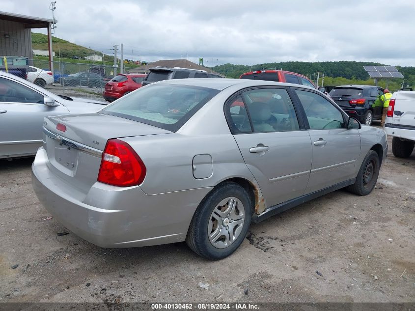 2007 Chevrolet Malibu Ls VIN: 1G1ZS58F87F290852 Lot: 40130462