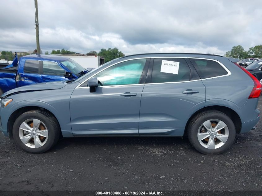 2022 Volvo Xc60 B5 Momentum VIN: YV4L12RK6N1997210 Lot: 40130488