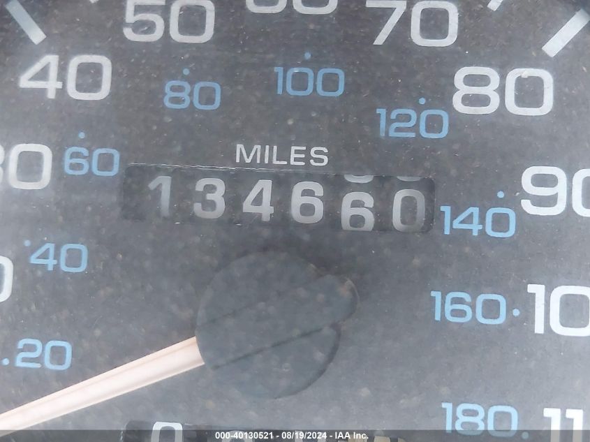 1996 Dodge Ram 1500 VIN: 1B7HC16Z8TS633991 Lot: 40130521