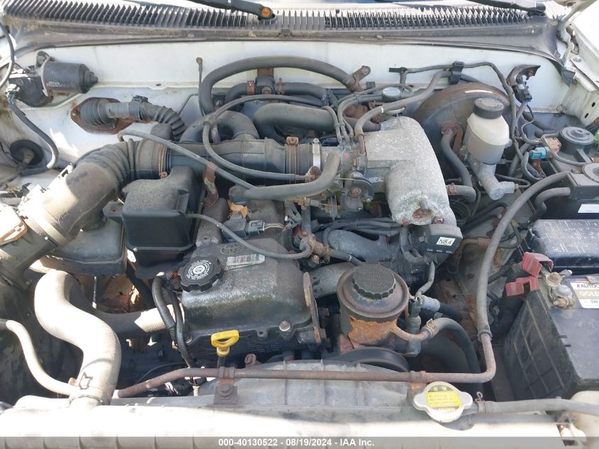 2001 Toyota Tacoma Base (A4) VIN: 5TEWM72N21Z744944 Lot: 40130522