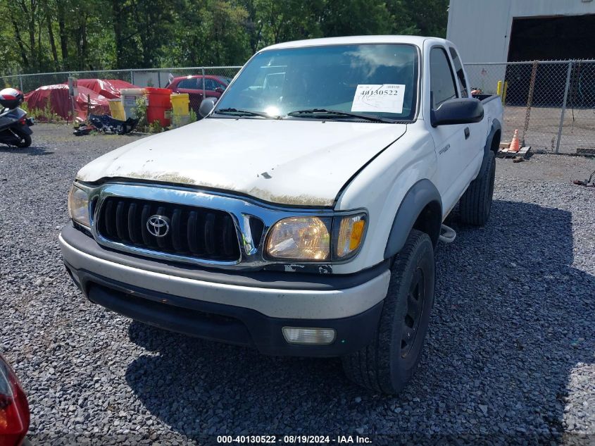 2001 Toyota Tacoma Base (A4) VIN: 5TEWM72N21Z744944 Lot: 40130522