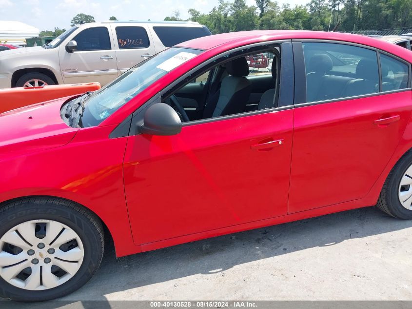 2014 Chevrolet Cruze Ls Auto VIN: 1G1PA5SG9E7183733 Lot: 40130528