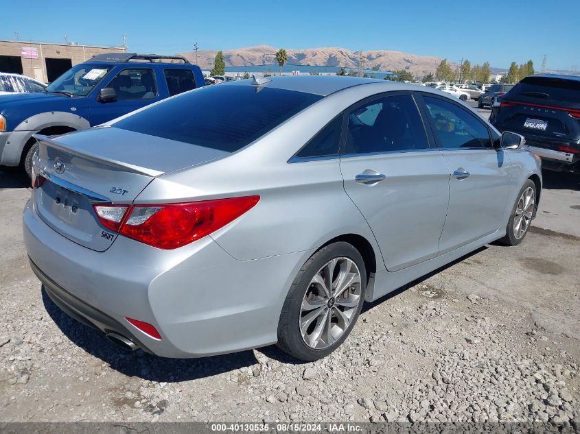 2014 Hyundai Sonata Se 2.0T VIN: 5NPEC4AB4EH874382 Lot: 40853682