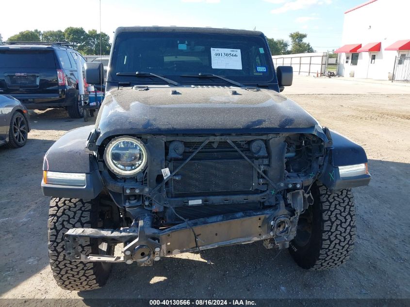 2018 Jeep Wrangler Unlimited Sahara 4X4 VIN: 1C4HJXEN8JW221681 Lot: 40130566