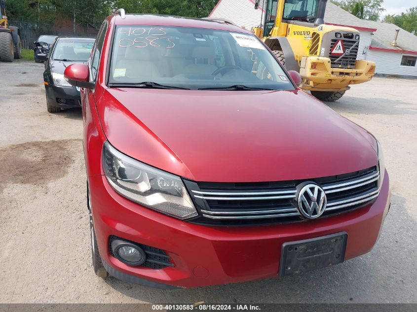 2016 Volkswagen Tiguan Se VIN: WVGBV7AX9GW041079 Lot: 40130583