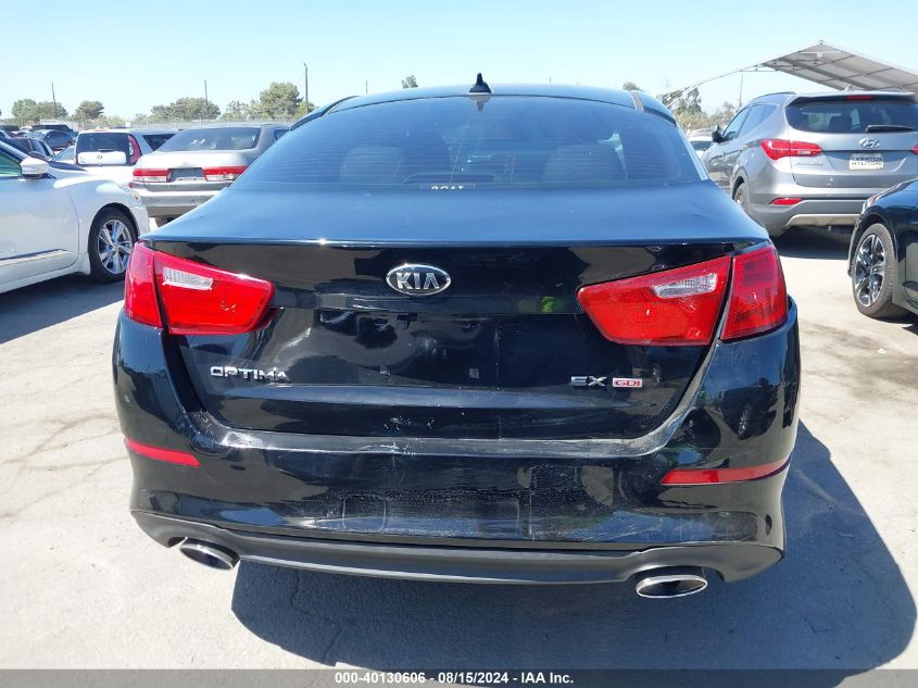 2015 KIA OPTIMA EX - 5XXGN4A79FG414582