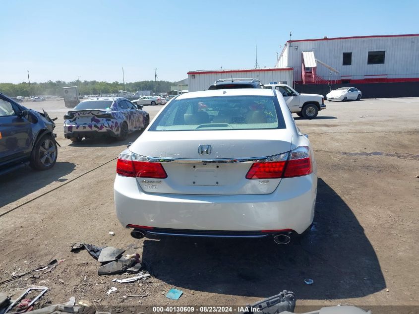 2014 Honda Accord Ex-L V-6 VIN: 1HGCR3F81EA040656 Lot: 40130609