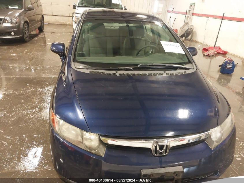 2006 Honda Civic Lx VIN: 1HGFA165X6L119733 Lot: 40130614