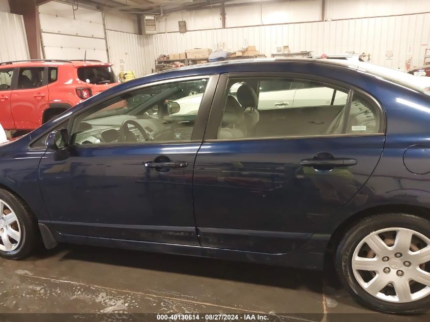 2006 Honda Civic Lx VIN: 1HGFA165X6L119733 Lot: 40130614