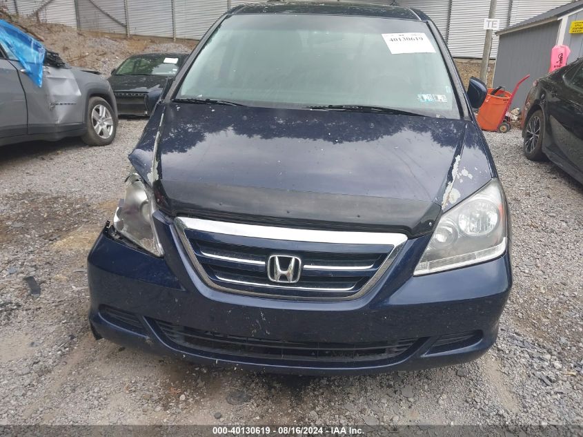 2007 Honda Odyssey Ex-L VIN: 5FNRL38667B087780 Lot: 40130619