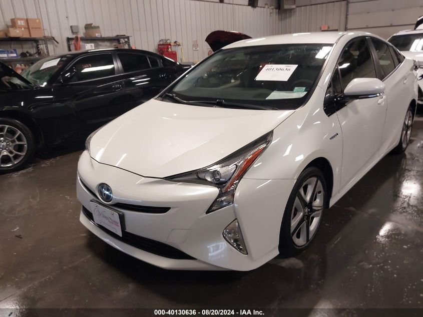 2016 Toyota Prius Three Touring VIN: JTDKARFU0G3509969 Lot: 40130636