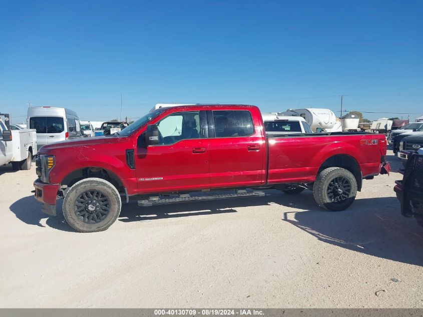 2019 Ford F-350 Lariat VIN: 1FT8W3BT9KEF01419 Lot: 40130709