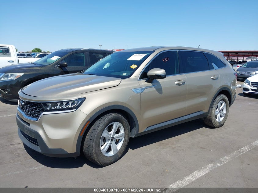 VIN 5XYRG4LC6MG004408 2021 KIA SORENTO LX