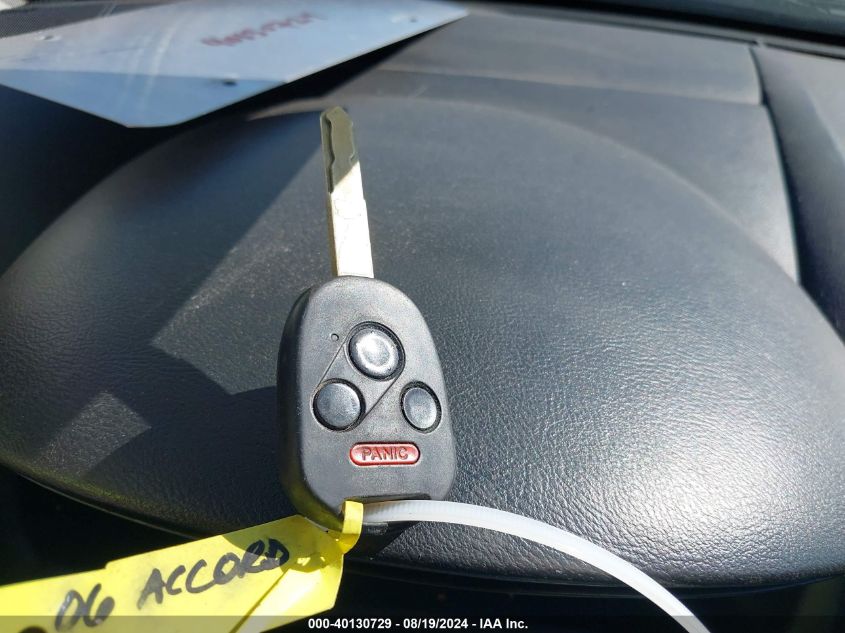 2006 Honda Accord 2.4 Vp VIN: 1HGCM56116A155126 Lot: 40130729