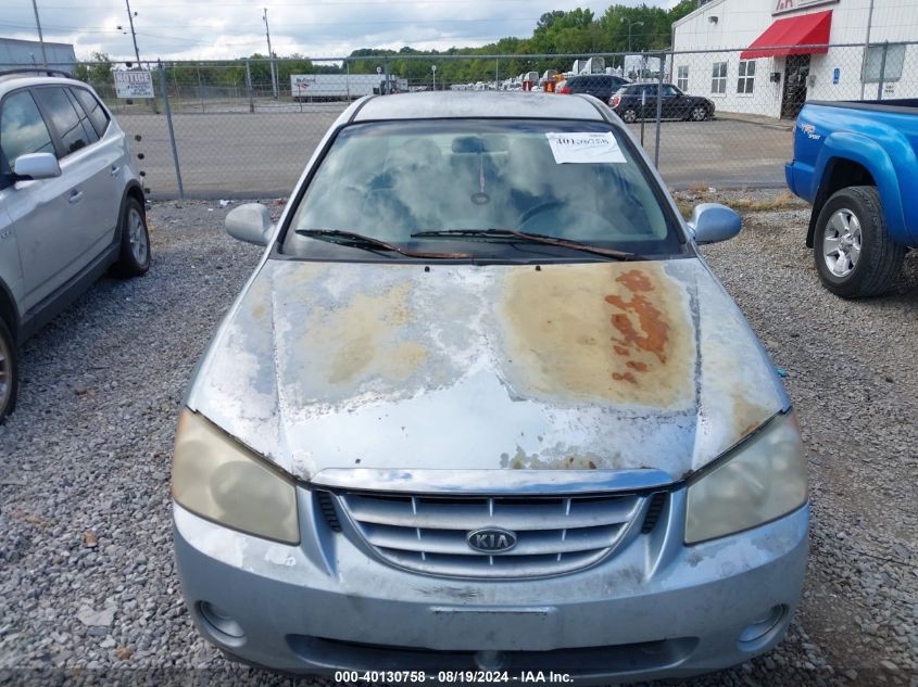 2006 Kia Spectra Ex/Lx/Sx VIN: KNAFE121X65340191 Lot: 40130758