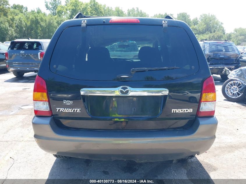 2004 Mazda Tribute Lx V6 VIN: 4F2YZ04184KM33362 Lot: 40130773