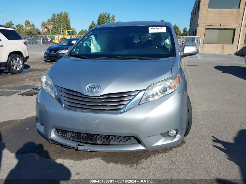 5TDYK3DC1FS530017 2015 Toyota Sienna Xle Premium 8 Passenger