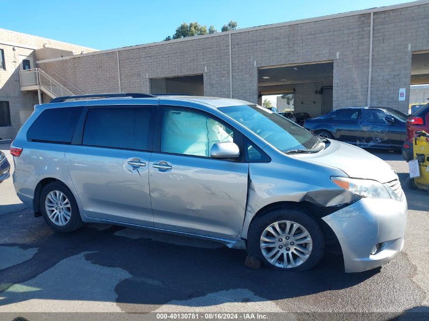 5TDYK3DC1FS530017 2015 Toyota Sienna Xle Premium 8 Passenger