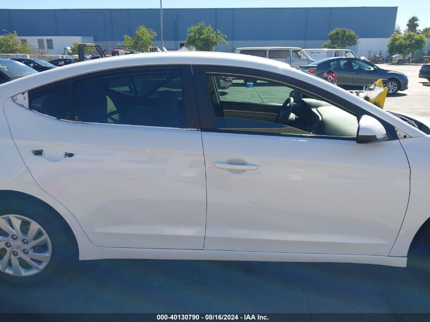 2019 Hyundai Elantra Se VIN: 5NPD74LF4KH452849 Lot: 40130790