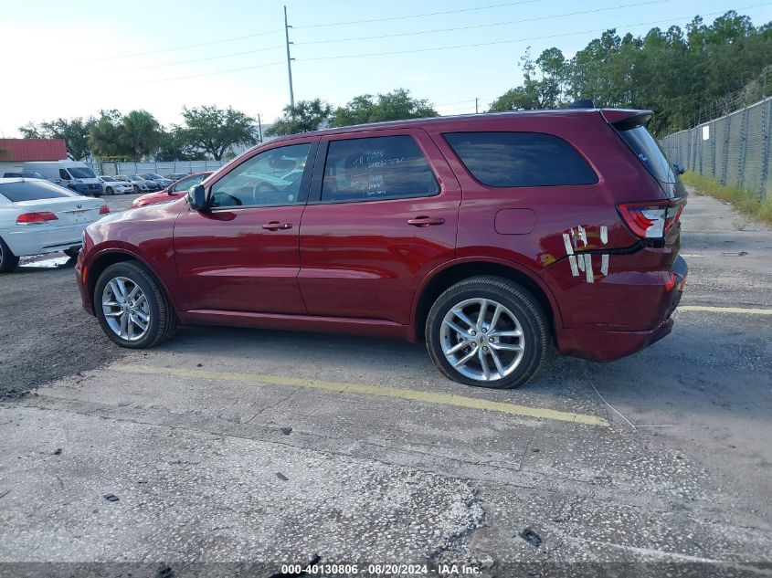 2024 Dodge Durango Gt Awd VIN: 1C4RDJDG9RC152721 Lot: 40130806