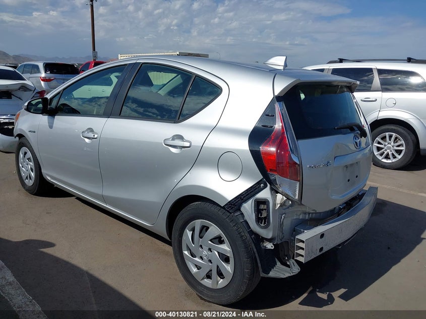 2015 Toyota Prius C Three VIN: JTDKDTB35F1110017 Lot: 40130821