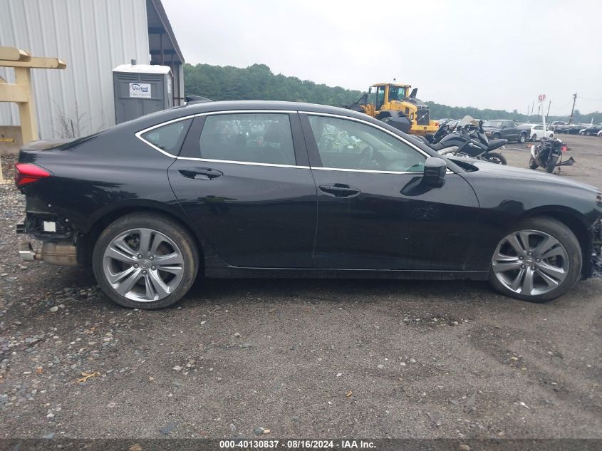 2021 Acura Tlx Technology Package VIN: 19UUB5F43MA006217 Lot: 40130837