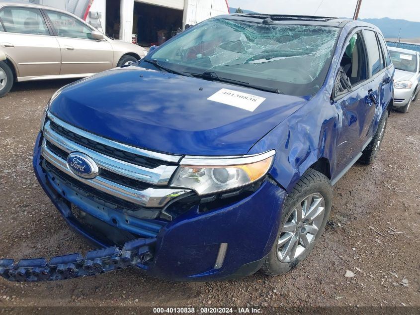 2013 Ford Edge Sel VIN: 2FMDK4JC7DBB74322 Lot: 40130838