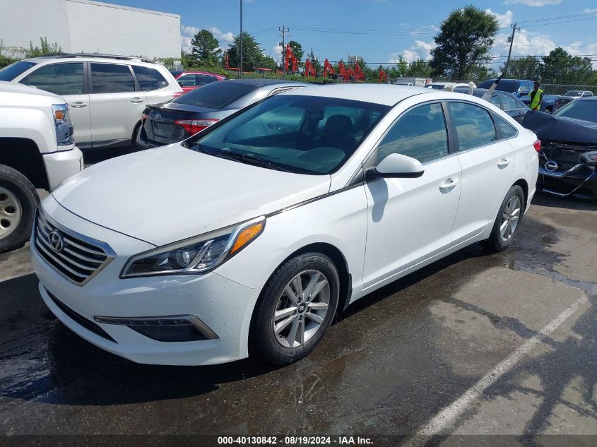 2015 HYUNDAI SONATA SE - 5NPE24AF1FH190512