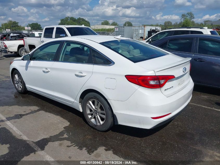 2015 HYUNDAI SONATA SE - 5NPE24AF1FH190512