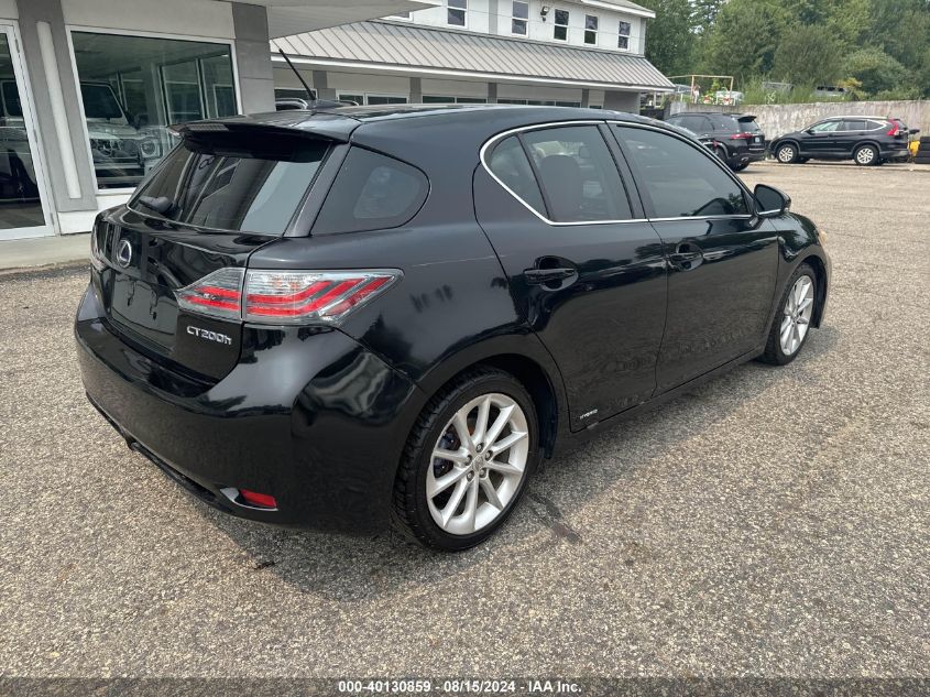 2012 Lexus Ct 200 VIN: JTHKD5BH4C2056477 Lot: 40130859