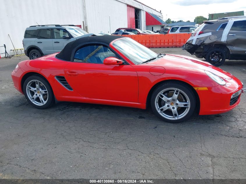 2005 Porsche Boxster VIN: WP0CA29835U711237 Lot: 40130860