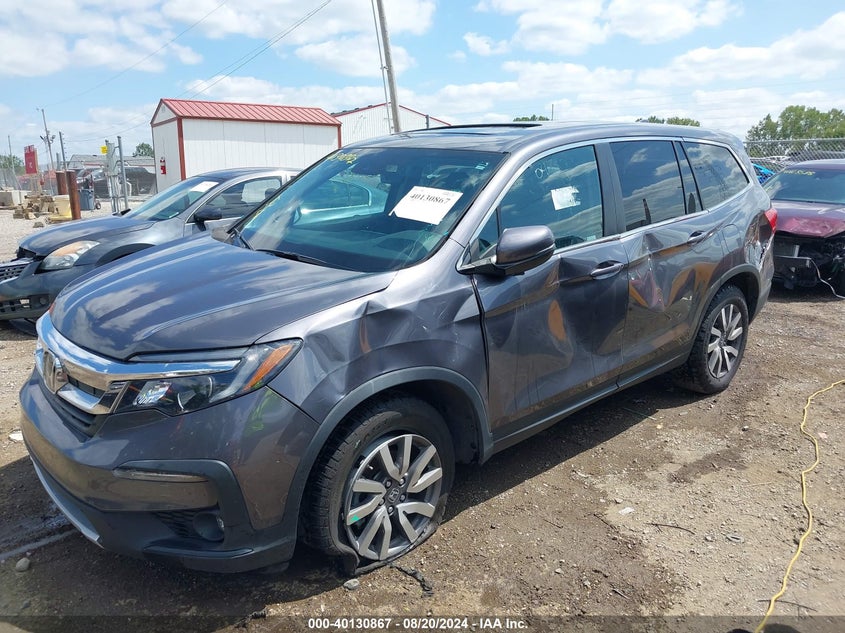 VIN 5FNYF6H53KB045877 2019 HONDA PILOT EX-L