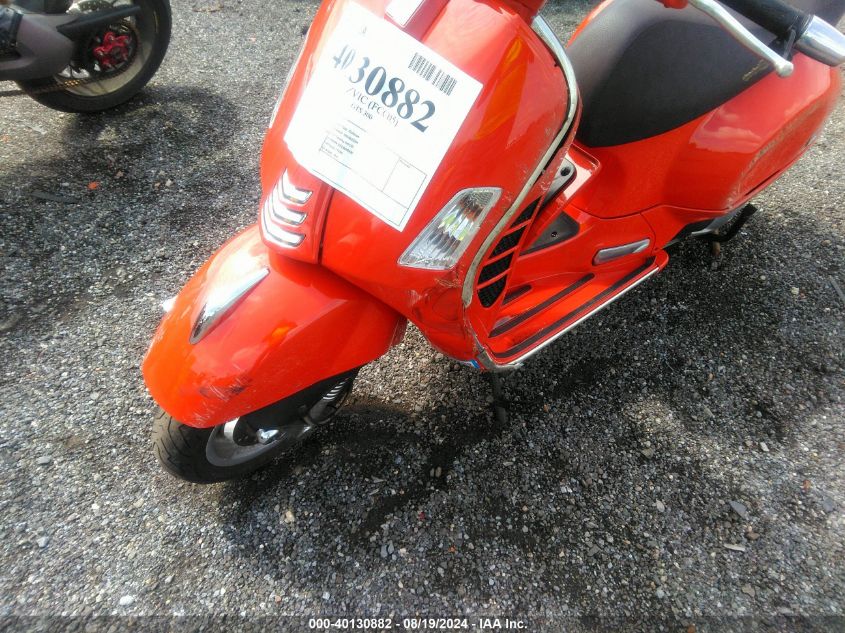 2021 Vespa Gts 300 Super VIN: ZAPMA39M2M5100744 Lot: 40130882