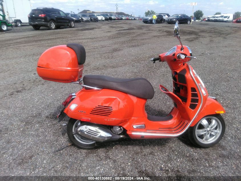 2021 Vespa Gts 300 Super VIN: ZAPMA39M2M5100744 Lot: 40130882