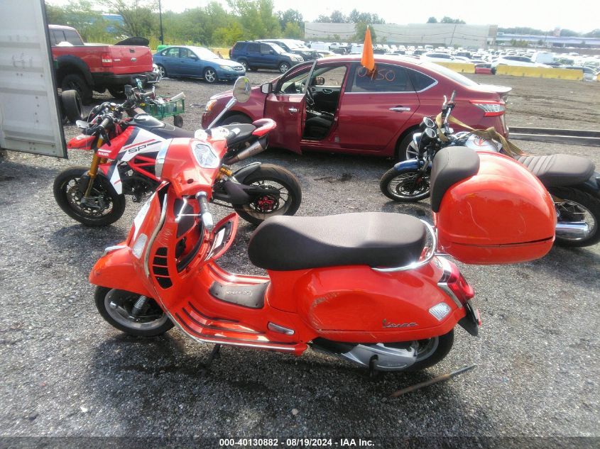 2021 Vespa Gts 300 Super VIN: ZAPMA39M2M5100744 Lot: 40130882