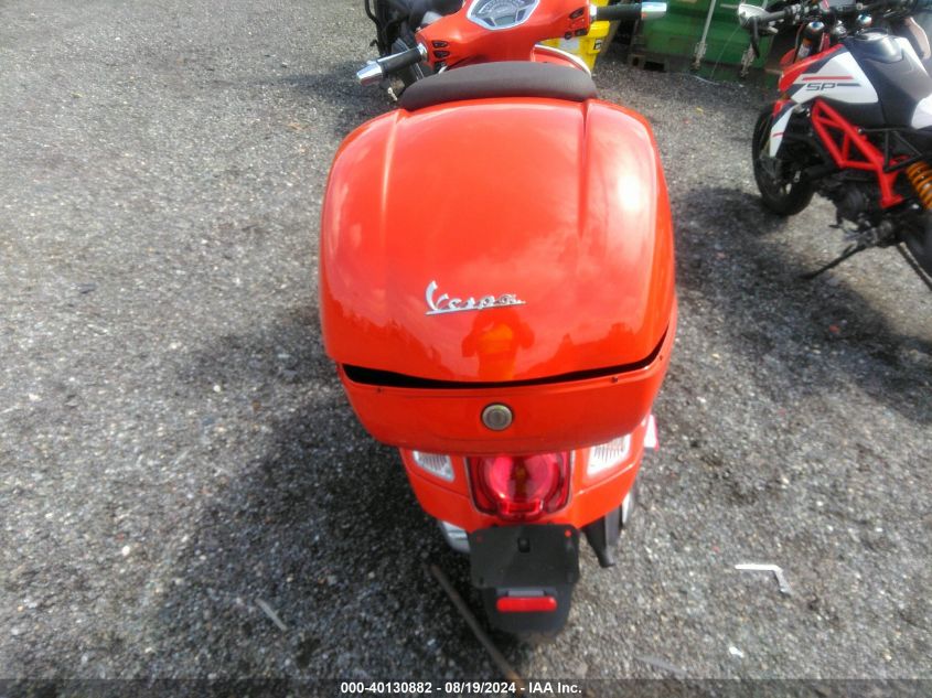 2021 Vespa Gts 300 Super VIN: ZAPMA39M2M5100744 Lot: 40130882