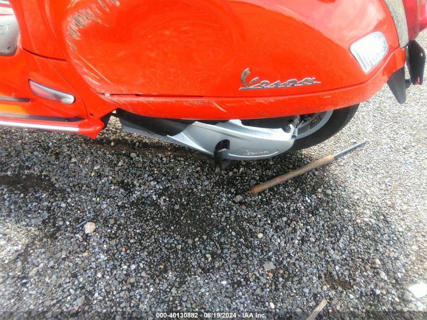 2021 Vespa Gts 300 Super VIN: ZAPMA39M2M5100744 Lot: 40130882