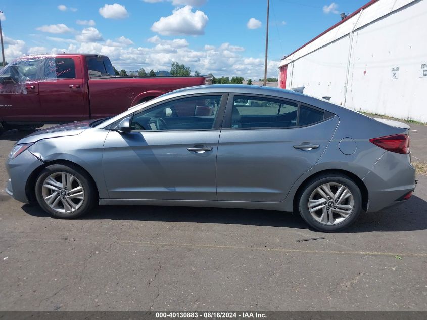 2019 Hyundai Elantra Sel VIN: KMHD84LF1KU745557 Lot: 40130883